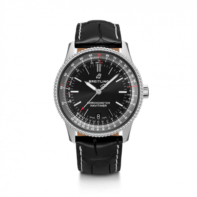 Watch Winder for watch Breitling Navitimer Navitimer 1 38 Automatic Stainless Steel / Black / Croco / Folding