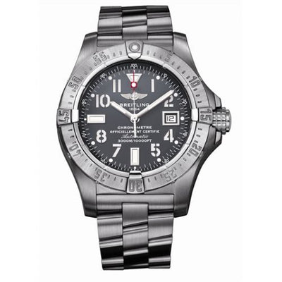 Remontoir à montres pour montre Breitling Avenger Avenger Seawolf Stainless Steel / Gris