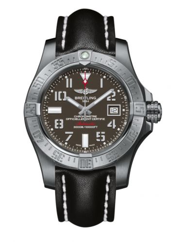 Remontoir à montres pour montre Breitling Avenger Avenger II Seawolf Stainless Steel / Tungsten Gray / Calf / Pin