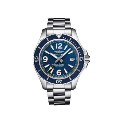 Remontoir à montres pour montre Breitling Superocean Superocean 42 Stainless Steel / Bleu / Japan