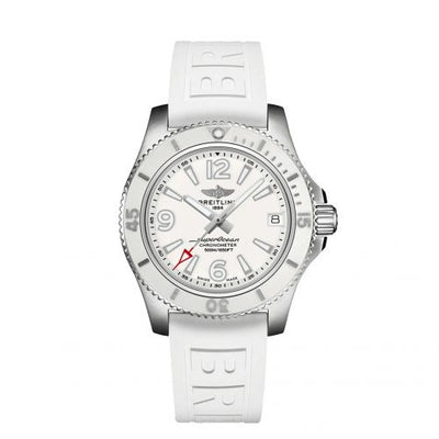 Remontoir à montres pour montre Breitling Superocean Superocean 42 Stainless Steel / Blanc / Japan