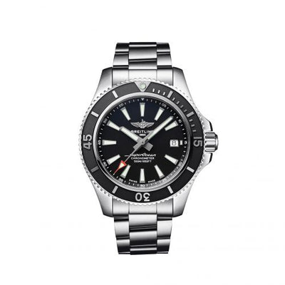 Remontoir à montres pour montre Breitling Superocean Superocean 42 Stainless Steel / Noire / Bracelet / Japan