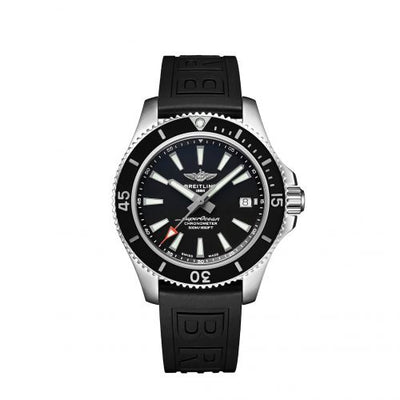Remontoir à montres pour montre Breitling Superocean Superocean 42 Stainless Steel / Noire / Rubber - Folding / Japan
