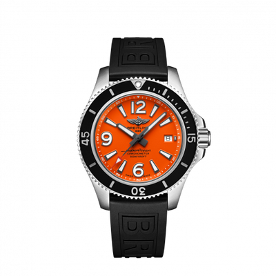 Remontoir à montres pour montre Breitling Superocean Superocean 42 Stainless Steel / Orange / Rubber / Pin