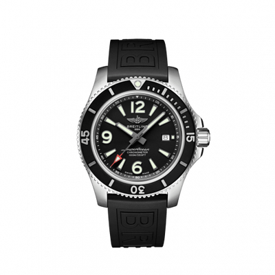 Remontoir à montres pour montre Breitling Superocean Superocean 44 Stainless Steel / Noire / Rubber / Folding