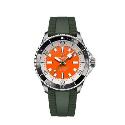 Remontoir à montres pour montre Breitling Superocean SuperOcean Automatic 42 Stainless Steel / Orange / Kelly Slater
