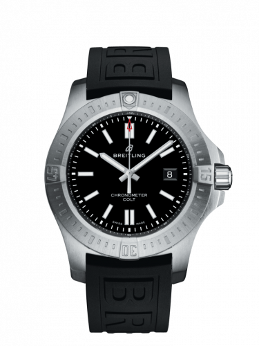 Remontoir à montres pour montre Breitling Chronomat Chronomat Colt 44 Automatic Noire / Rubber / Folding