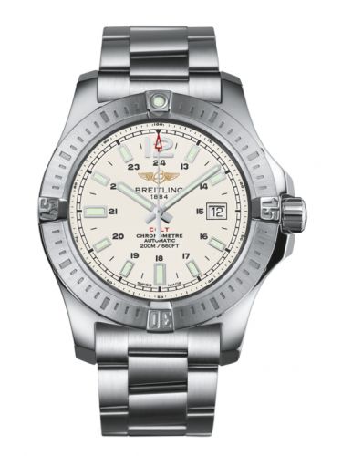 Remontoir à montres pour montre Breitling Colt Colt 44 Automatic Stratus Argent / Bracelet