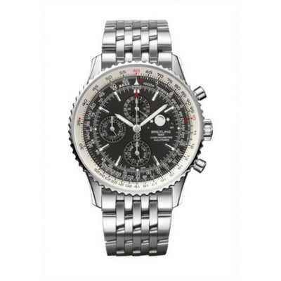 Remontoir à montres pour montre Breitling Navitimer Navitimer 1461 Stainless Steel / Noire / Bracelet