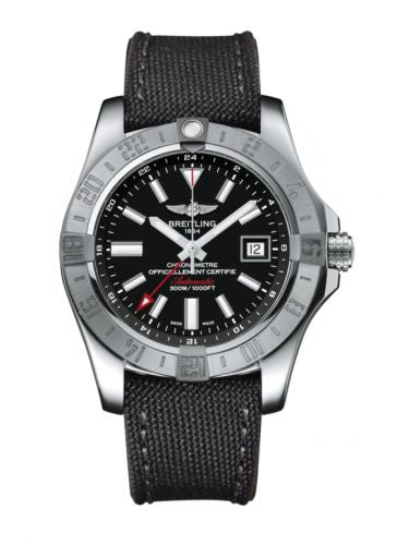 Remontoir à montres pour montre Breitling Avenger Avenger II GMT Stainless Steel / Volcano Noire / Military / Pin