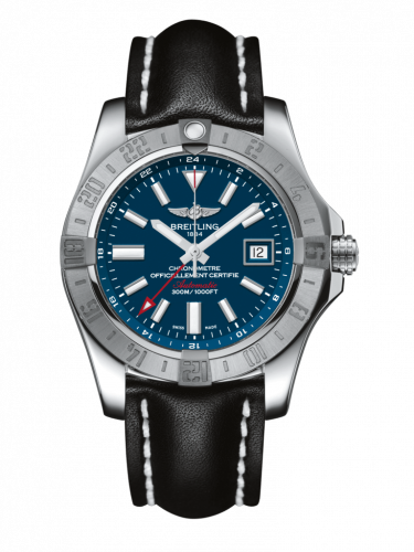Remontoir à montres pour montre Breitling Avenger Avenger II GMT Stainless Steel / Mariner Bleu / Calf / Pin
