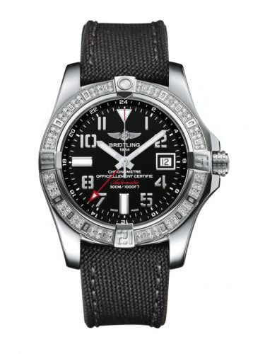 Remontoir à montres pour montre Breitling Avenger Avenger II GMT Stainless Steel / Diamond / Volcano Noire / Military