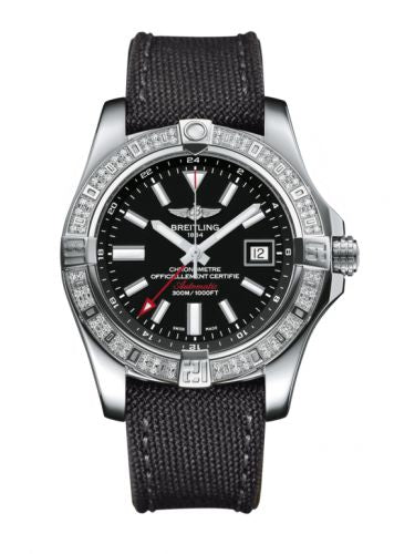 Remontoir à montres pour montre Breitling Avenger Avenger II GMT Stainless Steel / Diamond / Volcano Noire / Military