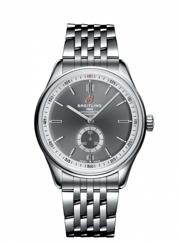 Watch Winder for watch Breitling Premier Premier Automatic 40 Stainless Steel / Anthracite / Bracelet