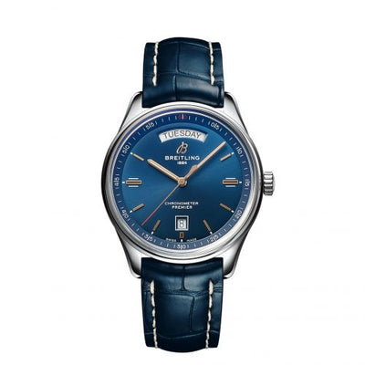 Watch Winder for watch Breitling Premier Premier Automatic 40 Stainless Steel / Blue / Tokyo Boutique