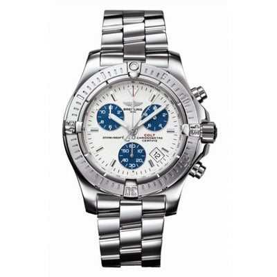 Remontoir à montres pour montre Breitling Colt Chrono Colt Argent / Bracelet