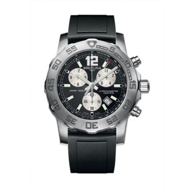 Remontoir à montres pour montre Breitling Colt Colt Chronograph II Noire / Rubber