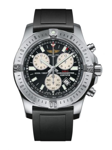 Remontoir à montres pour montre Breitling Colt Colt Chronograph Volcano Noire / Rubber / Pin