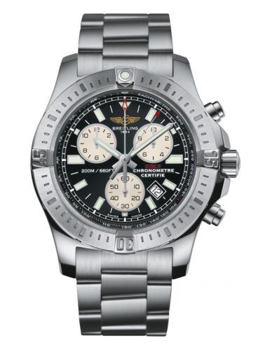 Remontoir à montres pour montre Breitling Colt Colt Chronograph Volcano Noire / Bracelet