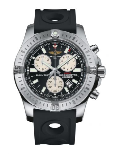 Remontoir à montres pour montre Breitling Colt Colt Chronograph Volcano Noire / Rubber / Pin