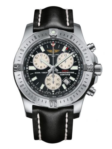 Remontoir à montres pour montre Breitling Colt Colt Chronograph Volcano Noire / Calf / Pin