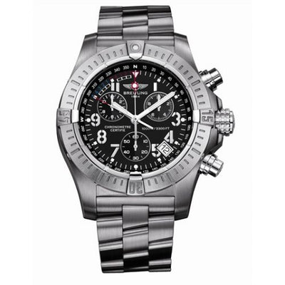 Remontoir à montres pour montre Breitling Avenger Avenger Seawolf Chrono Noire