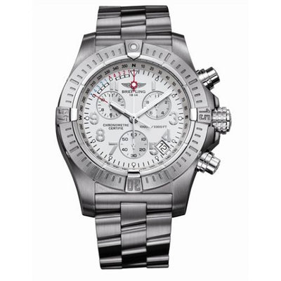 Remontoir à montres pour montre Breitling Avenger Avenger Seawolf Chrono Argent