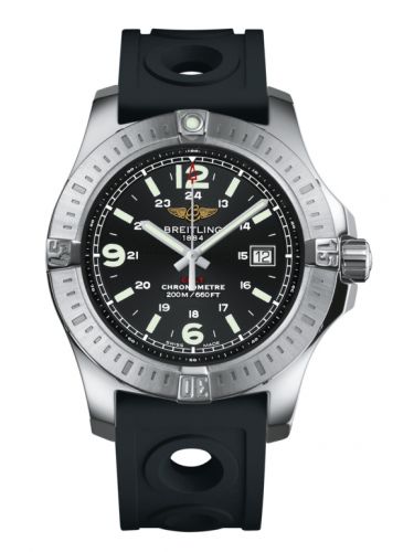 Remontoir à montres pour montre Breitling Colt Colt Quartz Volcano Noire / Rubber / Pin