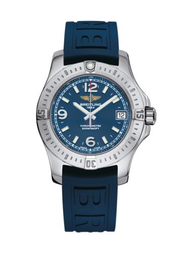 Remontoir à montres pour montre Breitling Colt Colt 36 Mariner Bleu / Rubber / Pin