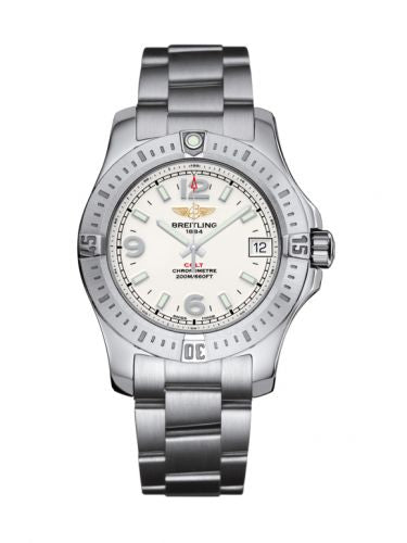 Remontoir à montres pour montre Breitling Colt Colt 36 Stratus Argent / Bracelet