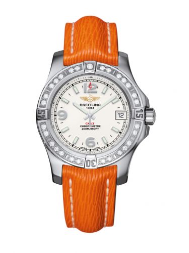 Remontoir à montres pour montre Breitling Colt Colt 36 Diamond / Stratus Argent / Sahara