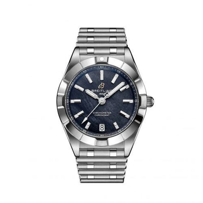 Remontoir à montres pour montre Breitling Chronomat Chronomat 32 Stainless Steel / Noire MOP / Japan