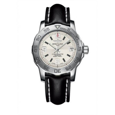 Remontoir à montres pour montre Breitling Colt Colt 33 Argent / Calf