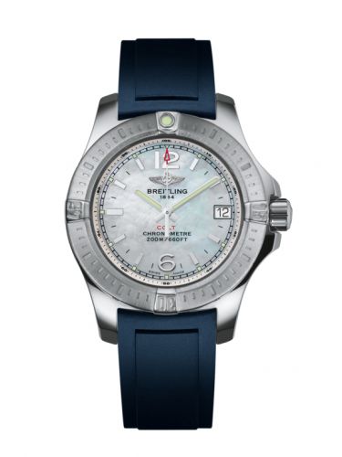 Watch Winder for watch Breitling Colt Colt Lady Pearl / Rubber / Pin