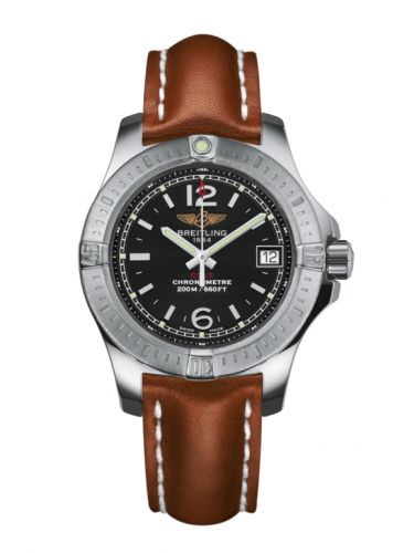 Remontoir à montres pour montre Breitling Colt Colt Lady Volcano Noire / Calf / Pin