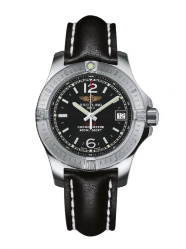 Remontoir à montres pour montre Breitling Colt Colt Lady Volcano Noire / Calf / Pin