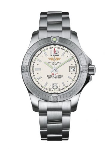 Remontoir à montres pour montre Breitling Colt Colt Lady Stratus Argent / Bracelet