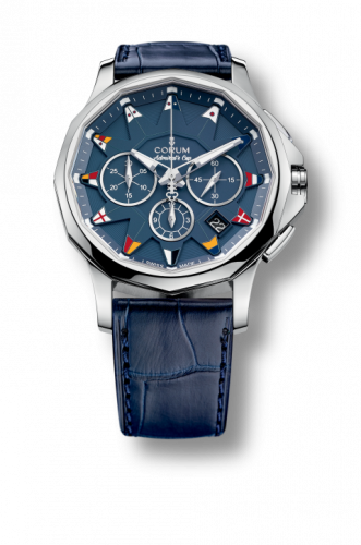 Remontoir à montres pour montre Corum Admiral's Cup Admiral's Cup 42 Chronograph Bleu