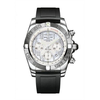 Remontoir à montres pour montre Breitling Chronomat Chronomat 44 Stainless Steel / MOP - Roman / Rubber