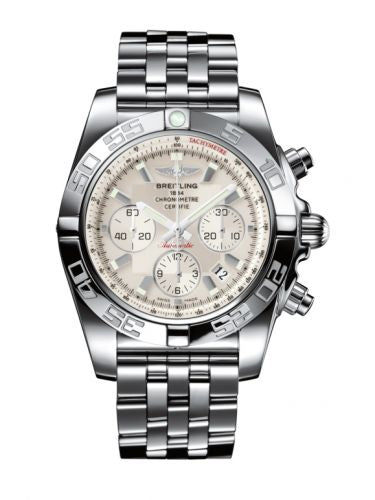 Remontoir à montres pour montre Breitling Chronomat Chronomat 44 Stainless Steel / Argent / Bracelet