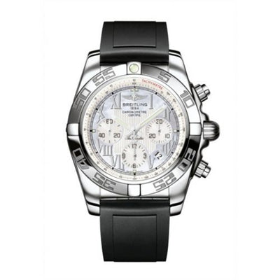 Remontoir à montres pour montre Breitling Chronomat Chronomat 44 Stainless Steel / Pearl Roman / Rubber