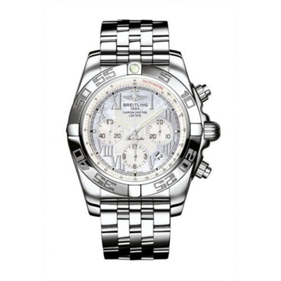 Remontoir à montres pour montre Breitling Chronomat Chronomat 44 Stainless Steel / Pearl Roman / Bracelet