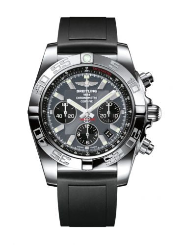 Remontoir à montres pour montre Breitling Chronomat Chronomat 44 Stainless Steel / Noireeye Gris
