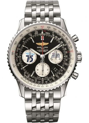 Remontoir à montres pour montre Breitling Navitimer Navitimer 01 43 Stainless Steel / Battle of Britain / Bracelet