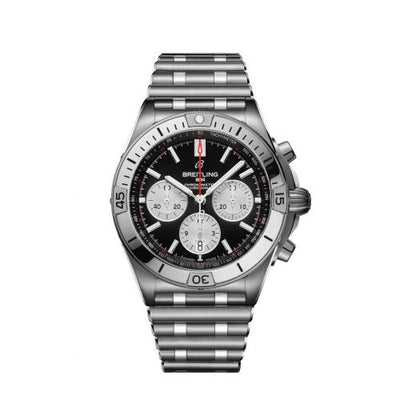 Remontoir à montres pour montre Breitling Chronomat Chronomat B01 42 Stainless Steel / Noire / Rouleaux