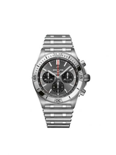 Remontoir à montres pour montre Breitling Chronomat Chronomat B01 42 Stainless Steel / Anthracite / Rouleaux / Boutique Edition