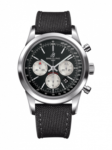 Watch Winder for watch Breitling Transocean Transocean Chronograph Stainless Steel / Reverse Panda / Military / Pin