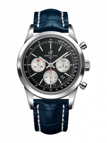 Watch Winder for watch Breitling Transocean Transocean Chronograph Stainless Steel / Reverse Panda / Croco / Folding