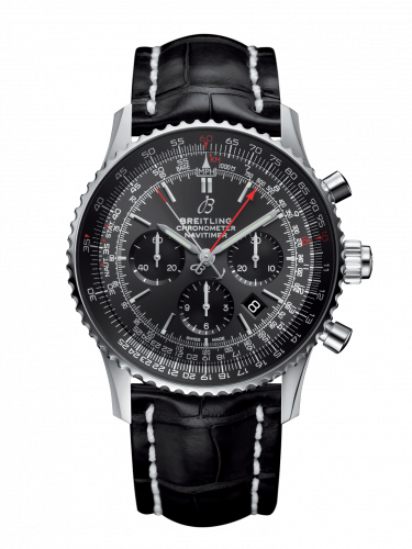 Remontoir à montres pour montre Breitling Navitimer Navitimer Rattrapante Stainless Steel / Stratos Gray / Croco / Pin / Boutique Edition