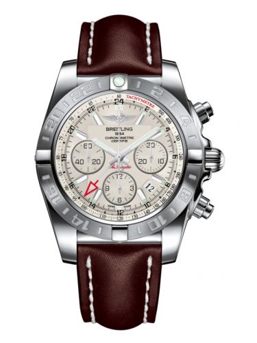 Remontoir à montres pour montre Breitling Chronomat Chronomat 44 GMT Stainless Steel / Sierra Argent / Calf